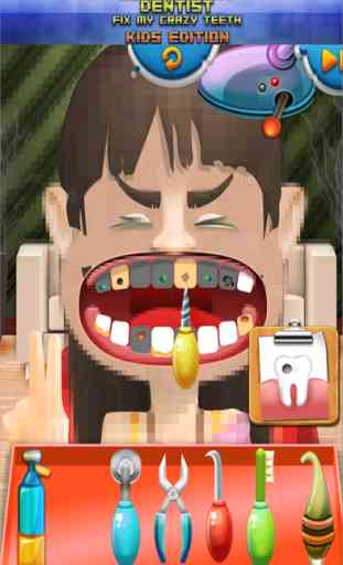 Aaah! Clumsy dentiste de Tiny Fix My Teeth fou! - PRO Jeunesse Édition 3