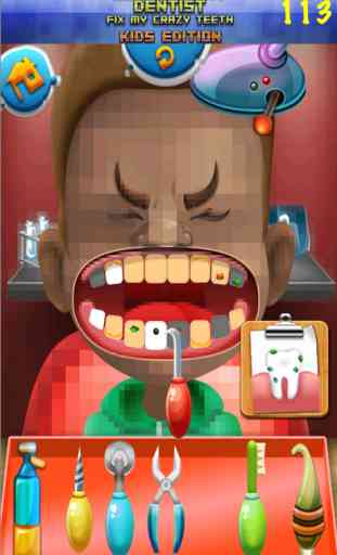 Aaah! Clumsy dentiste de Tiny Fix My Teeth fou! - PRO Jeunesse Édition 4