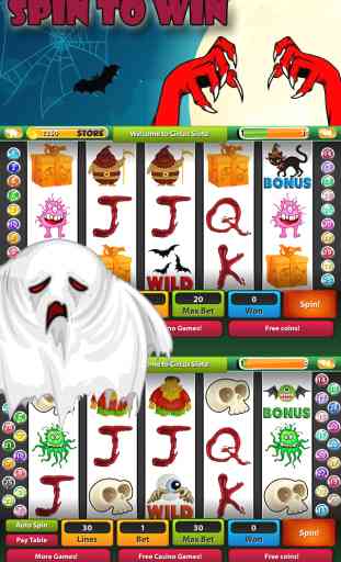 Aaah! Horror Spin Casino Slots - Jeu de Meilleures Vegas Machines à Sous 2
