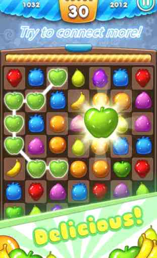 Liez Les Fruits Saga Gratuit Jeu Pro - Ace Fruit Connect Sugar Mania HD 2 - Fruits Link Best Match 3 Puzzle Game Free 2