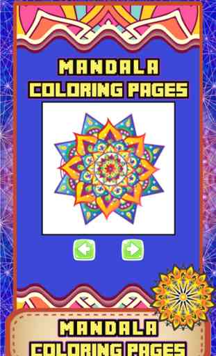 Adulte Coloring Book Mandala Stress Relief Therapy 2