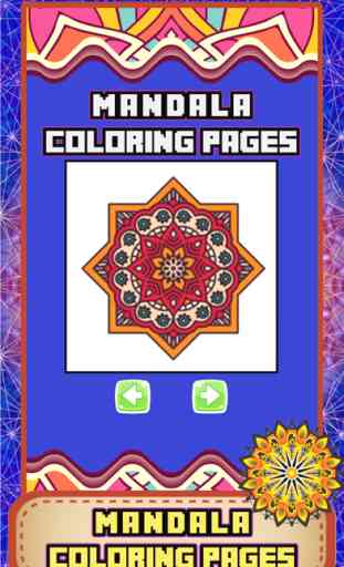 Adulte Coloring Book Mandala Stress Relief Therapy 3