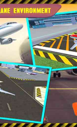 Aero Plane Parking 3D Sim 3
