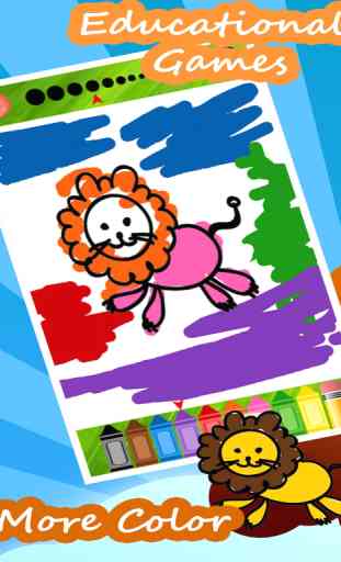 animaux Coloriage créativité pour les enfants 4