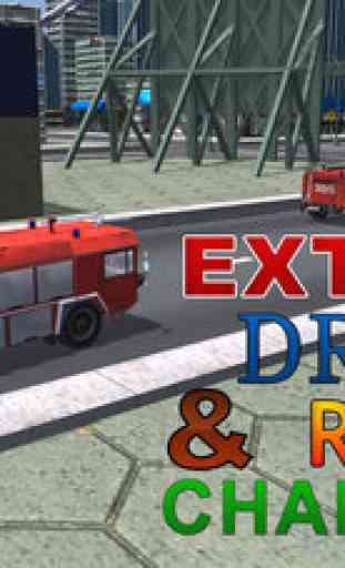 Avion Accident de Sauvetage - Pompier véhicule jeu de conduite 1