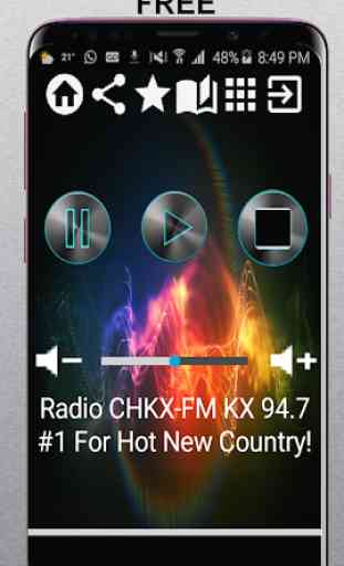 CA Radio CHKX-FM KX 94.7 Hamilton 94.7 FM App Radi 1