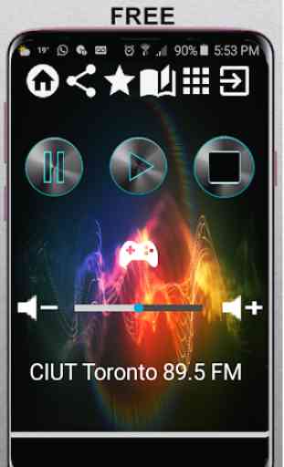 CIUT Toronto 89.5 FM CA App Radio Free Listen Onli 1