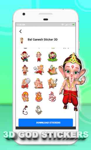 3d God sticker - WAsticker app 4