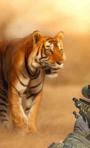 Animaux de la jungle à la chasse Sniper tir jeu 2