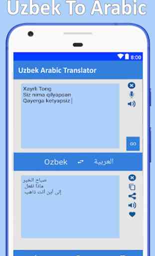 Arabic Uzbek Translator 2