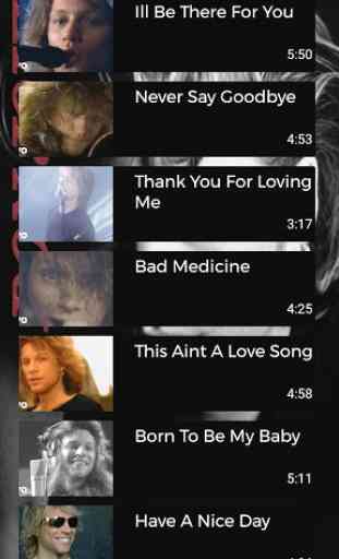 Bon Jovi All Songs All Albums Music Video 4