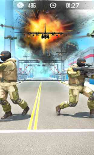 Call for critical duty strike : Free shooting game 1
