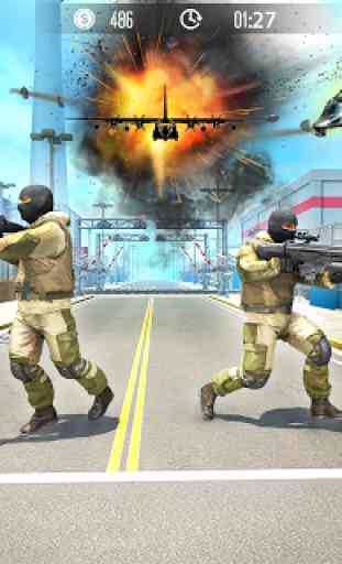 Call for critical duty strike : Free shooting game 4