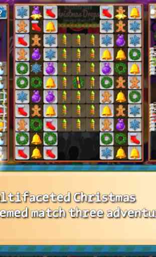 Christmas Drops 5 - Match three puzzle 1