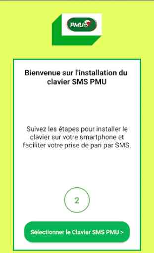 Clavier SMS PMU 4