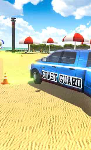 Coast Guard - Beach Car Parking 1