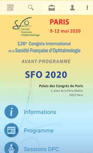 Congrès SFO 2020 1