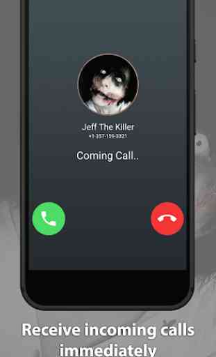Creepy Jeff The Killer Fake Chat And Video Call 2