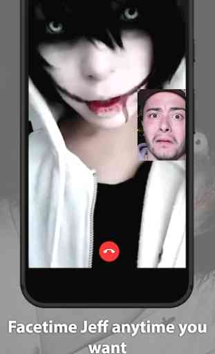Creepy Jeff The Killer Fake Chat And Video Call 4