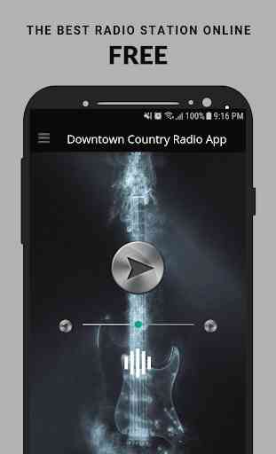 Downtown Country Radio App UK Free Online 1