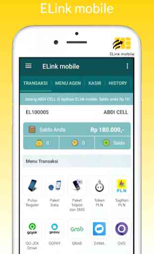 ELink mobile - Agen Pulsa , Paket Data dan PPOB 1