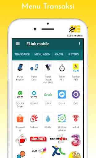 ELink mobile - Agen Pulsa , Paket Data dan PPOB 2
