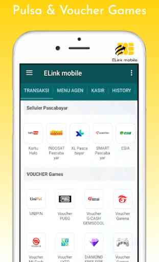 ELink mobile - Agen Pulsa , Paket Data dan PPOB 3
