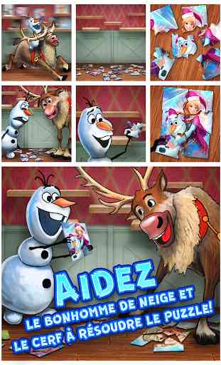 Elsa's Frozened Puzzle Game 2