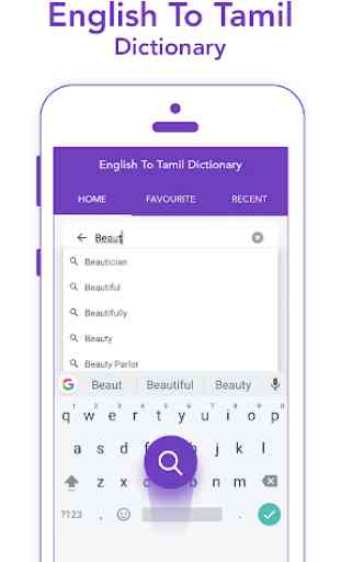 English To Tamil Dictionary 2