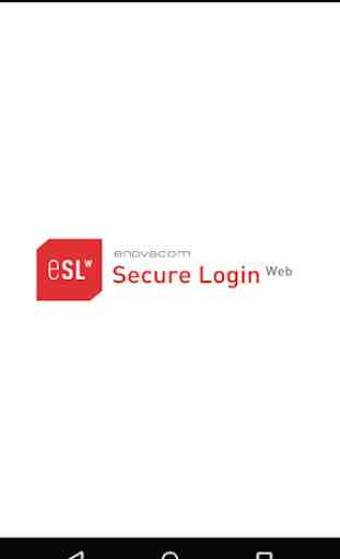 ENOVACOM Secure Web Login 1