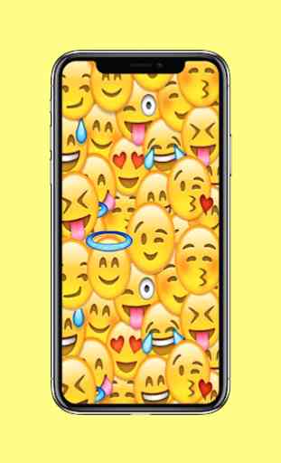 fonds d'écran emoji mignons 1