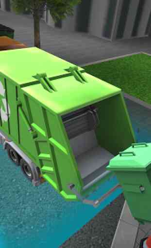 Garbage Truck 3d Sim Parc 1