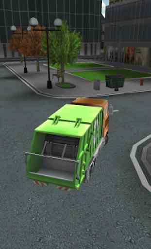 Garbage Truck 3d Sim Parc 2