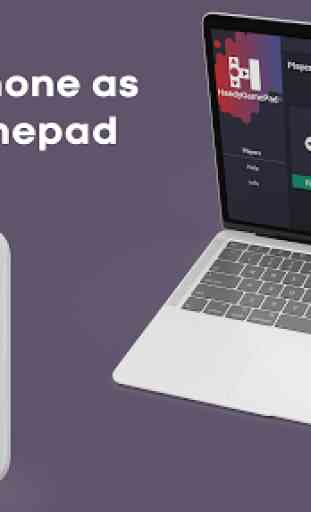 HandyGamePad FREE - mobile gamepad and joystick 1