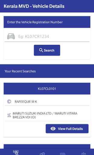 KMVD : Kerala Motor Vehicle Details App 2