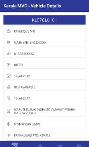 KMVD : Kerala Motor Vehicle Details App 4