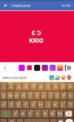 Krio English Keyboard  : Infra Keyboard 3