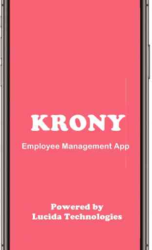 KRONY-Employee Management App, Complete mobile CRM 1