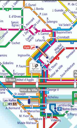 Le Havre Tram & Bus Map 3