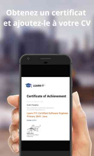 Learn IT: Java - Tests, Certification (GRATUIT) 3