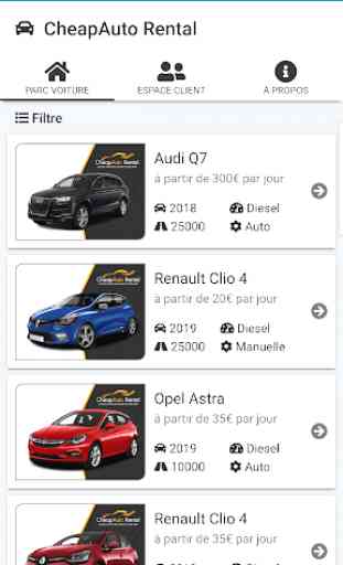 Location Voiture Fes - CheapAuto Rental 1