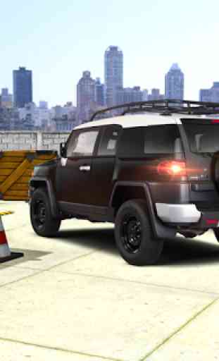 Luxury Jeep Spooky Stunt Parking 3D Game 2