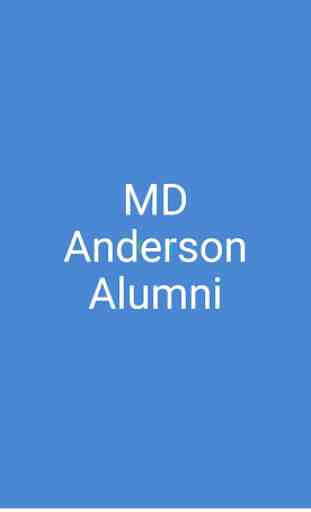MD Anderson Alumni 1