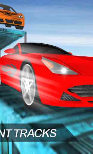 Mega Ramp Car Stunt impossible Tracks Racing Game 1
