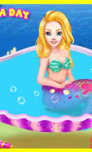 Mermaid Princess Spa Day 2