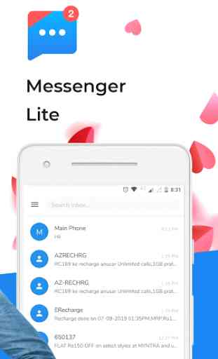 Messenger Lite - Free SMS and Schedule SMS 2