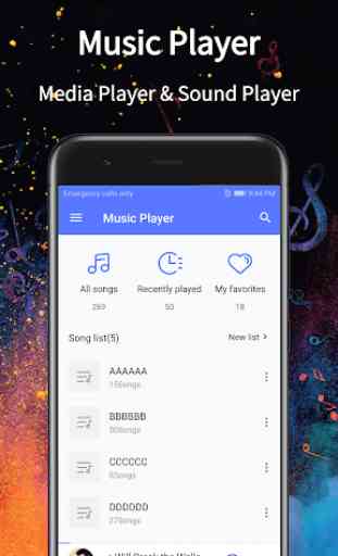 Music Player - Media Player, MP3 player 1