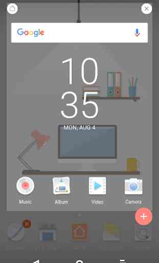 My Office Xperia Theme 4