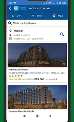 MyHotels - Hotel Rooms Booking 2