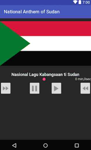 National Anthem of Sudan 1
